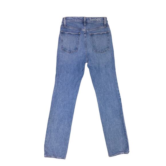 Favorite Daughter Jeans The Vivi High Rise Long Straight in the wash Iris - Picture 6 of 11